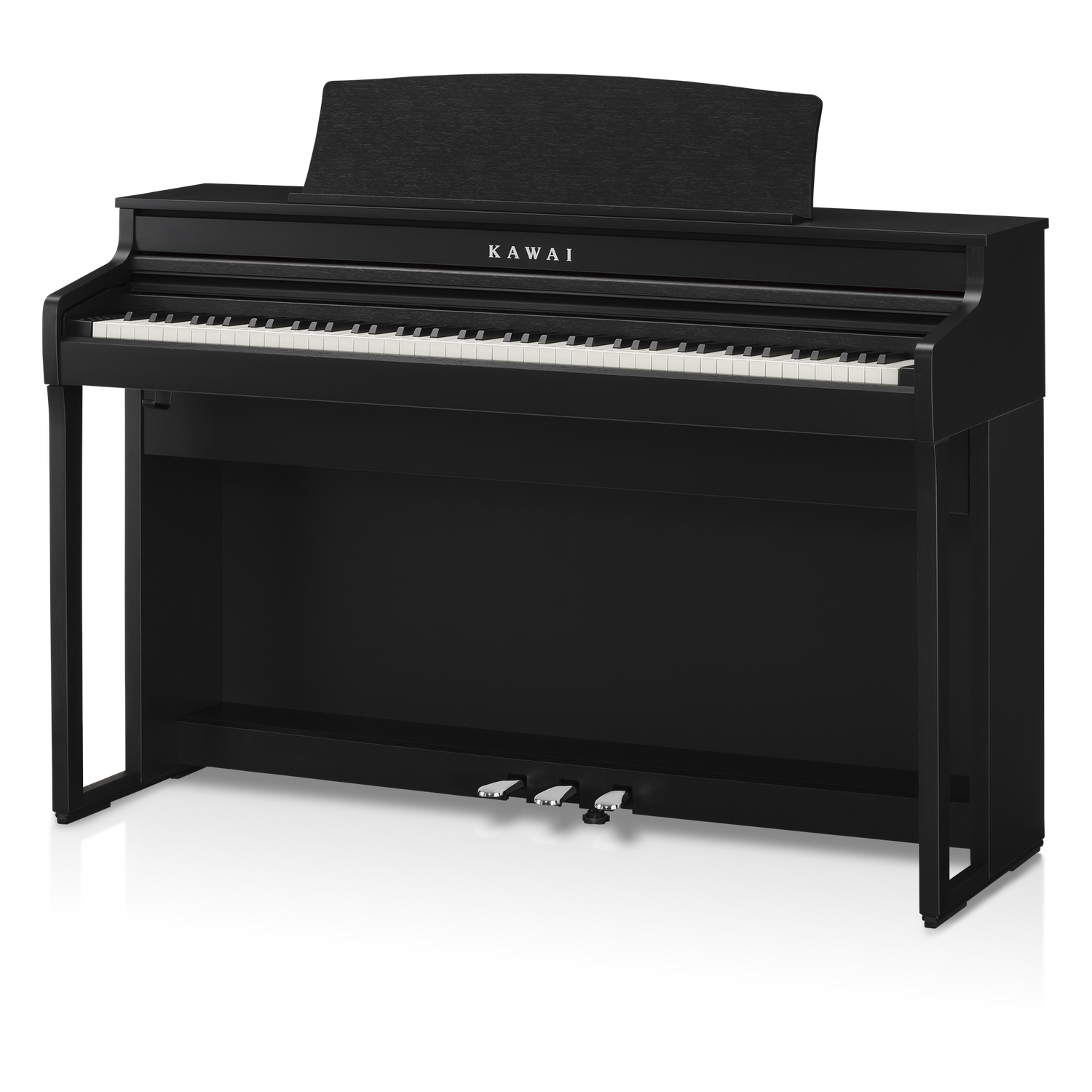 Kawai CA401 Satin Black with Piano Stool & Kawai SH9 Headphones