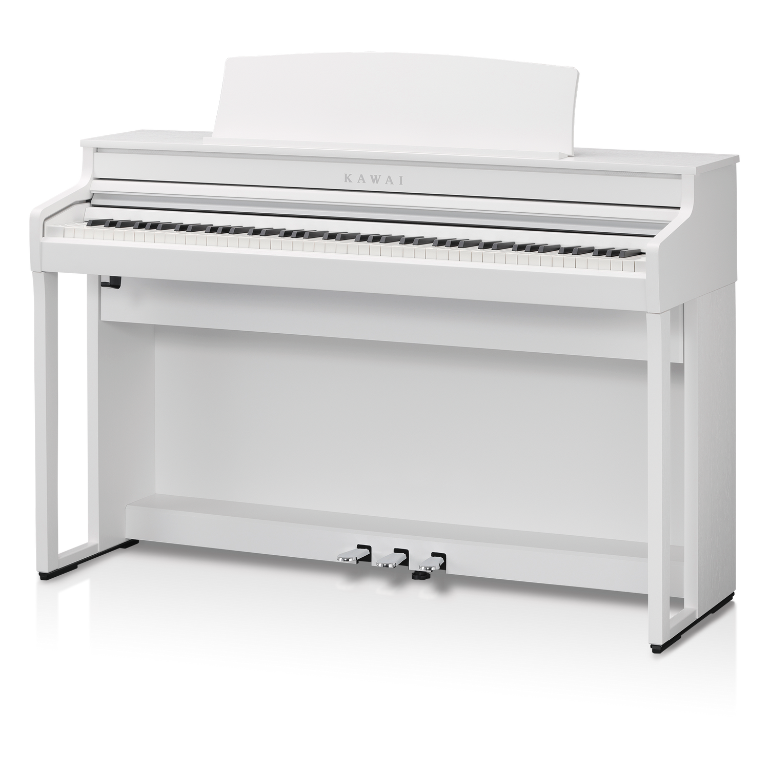 Kawai CA401 Satin White with Piano Stool & Kawai SH9 Headphones