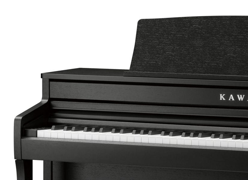 Kawai CA401 Satin Black with Piano Stool & Kawai SH9 Headphones