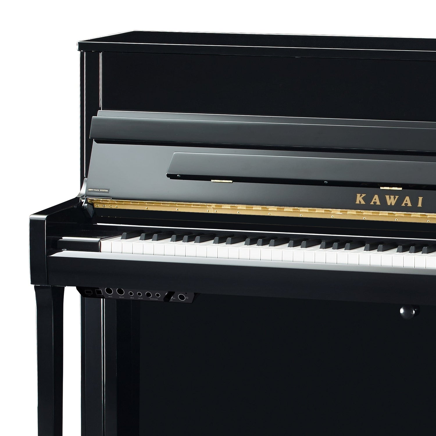 Kawai K200 ATX4 Anytime Silent Upright Piano; Polished Ebony | £500 EXTRA DISCOUNT AT CHECKOUT