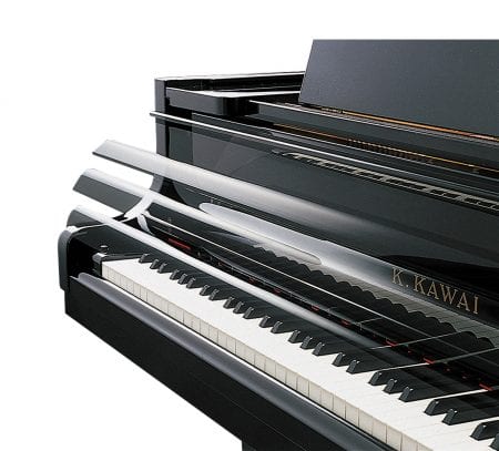 Kawai K200 ATX4 Anytime Silent Upright Piano; Polished Ebony | £500 EXTRA DISCOUNT AT CHECKOUT